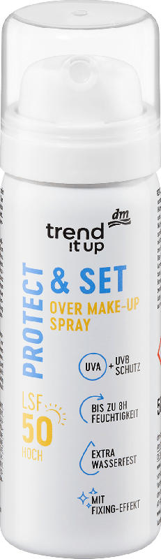 trend !t up Sonnenschutzspray Protect & Set Over Make-up Spray