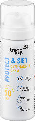 trend !t up Sonnenschutzspray Protect & Set Over Make-up Spray