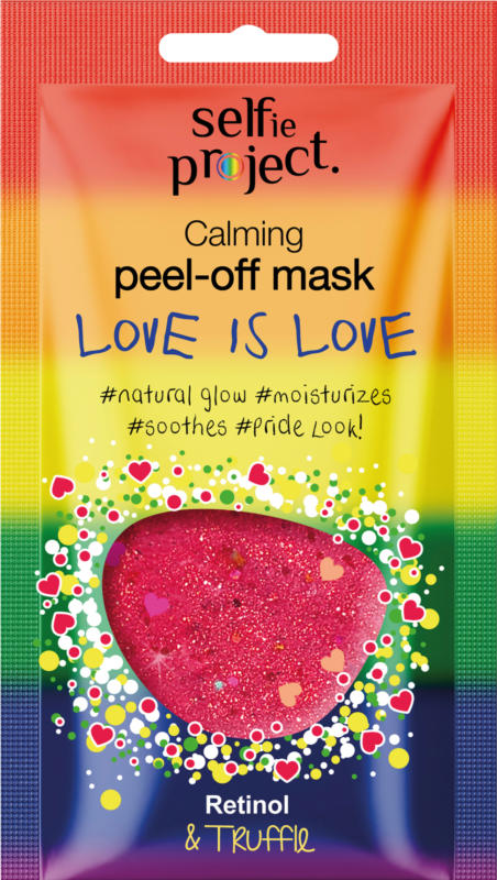 Selfie Project Gesichtsmaske Peel-off Calming Love is Love