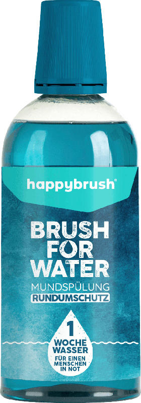 happybrush Mundspülung Brush for Water