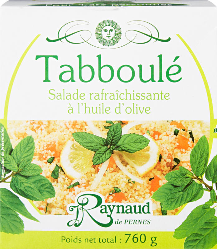 Tabboulé Raynaud, 760 g