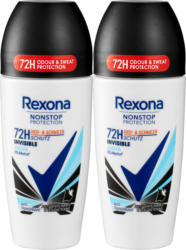 Rexona Deo Roll-on Invisible Aqua, 2 x 50 ml