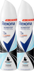 Déodorant spray Invisible Aqua Rexona, 2 x 150 ml