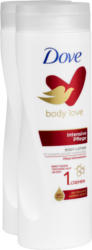 Trattamento intensivo Body Love Dove, 2 x 400 ml