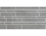 Hornbach Feinsteinzeug Fliesenbordüre Cementine 30x60 cm grau