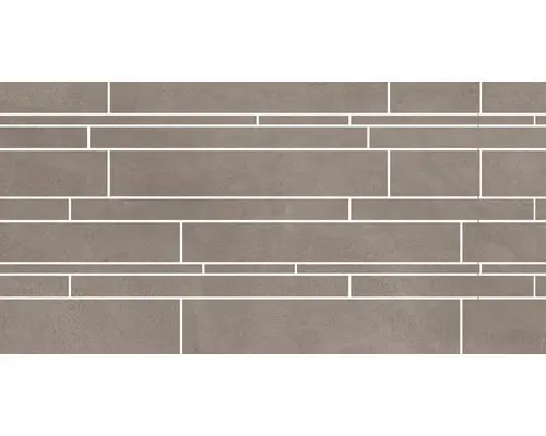 Feinsteinzeug Fliesenbordüre Cementine 30x60 cm Mink