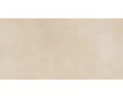 Feinsteinzeug Bodenfliese Wandfliese Cementine 29,7x59,7 cm creme matt rektifiziert