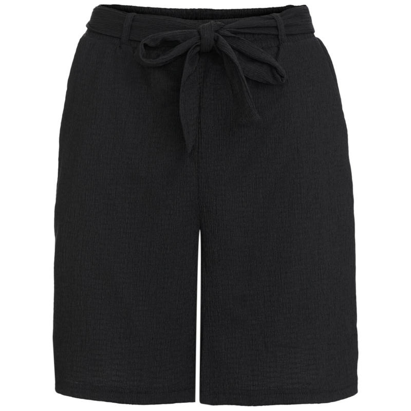 Damen Shorts in Crinkle-Optik