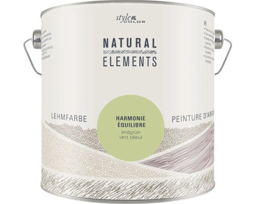 StyleColor NATURAL ELEMENTS Wandfarbe Harmonie grün 2,5 l