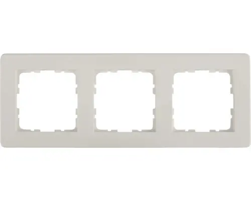 3-fach Rahmen Abdeckung Q-Link F-Line, unterputz, weiß