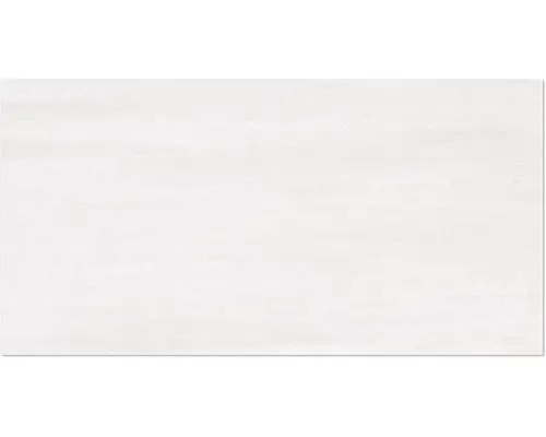 Steingut Wandfliese Cementine 30x60 cm weiß matt