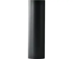 Ofenrohr Bertrams Ø 180 mm senotherm UHT-Hydro lackiert schwarz 0,50 m