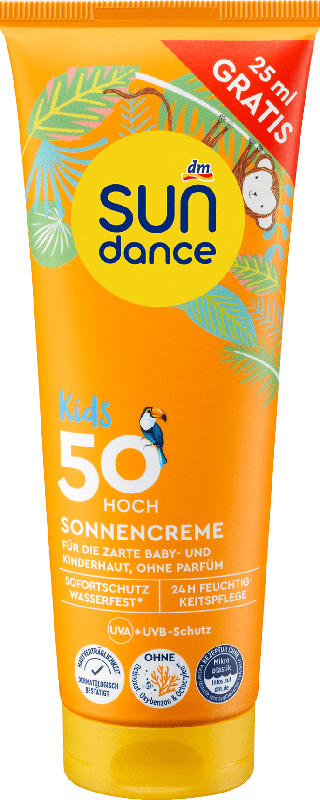 SUNDANCE Kids Sonnencreme LSF 50 Überfüller