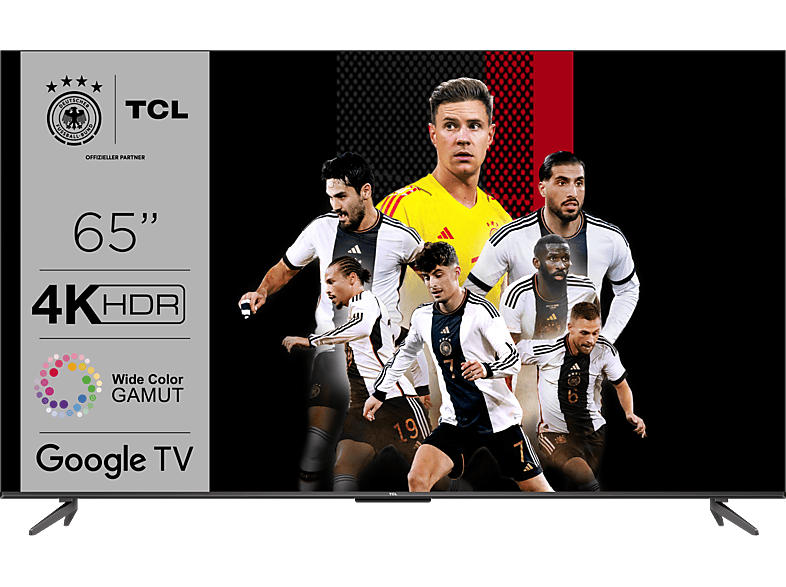 TCL 65P735 (65 Zoll, 4K HDR-Fernseher mit Google TV und Game Master); LED TV