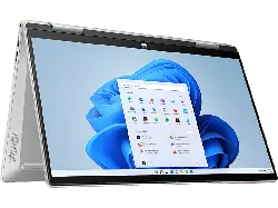 HP Pavilion x360 14-ek0902ng Convertible, Intel® Core™ i5-1235U Prozessor, 8 GB RAM, 512 SSD, 14 Zoll Touch Full-HD, Win11 Home, Natursilber