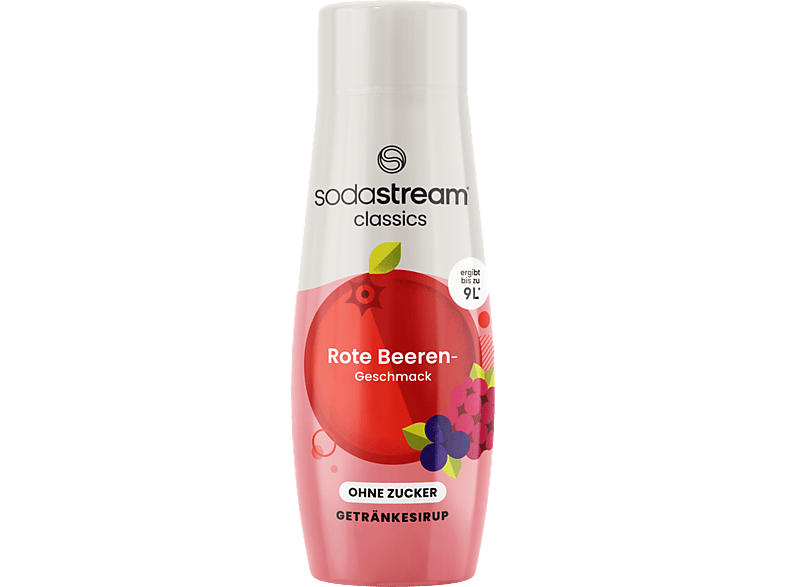 Sodastream Sirup Rote Beeren Ohne Zucker 440ml; Getränkesirup