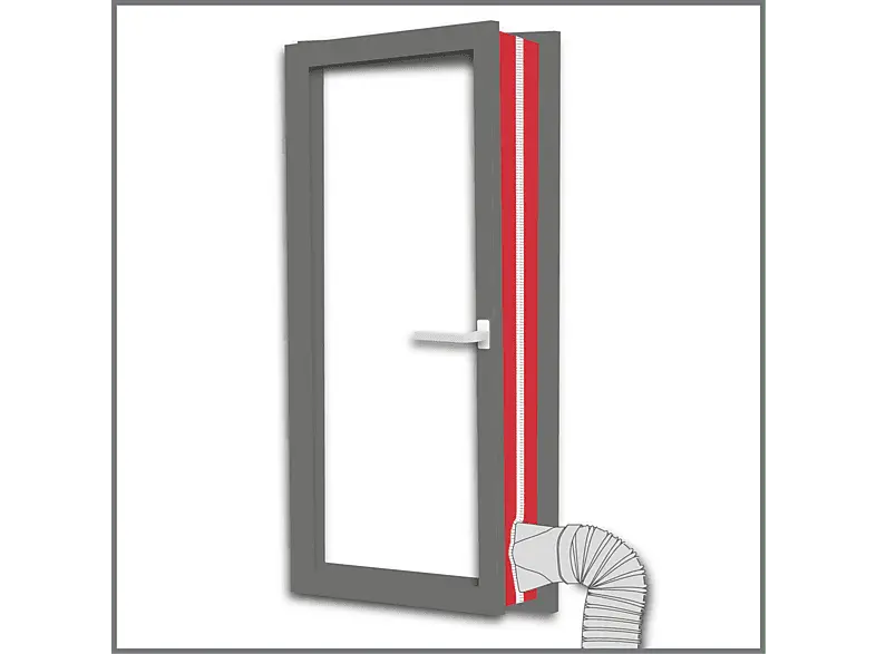 Koenic KWS 122 Fensterabdichtung für mobile Klimageräte; Fensterabdichtung für mobile Klimaanlagen