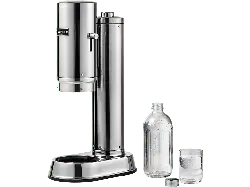 Aarke A1081 Carbonator Pro Wassersprudler mit 1 Flasche , Silber