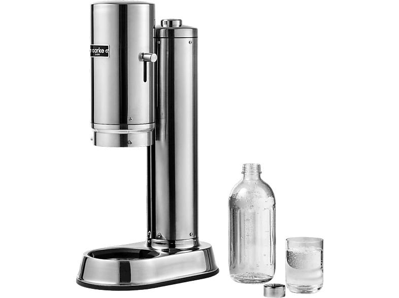 Aarke A1081 Carbonator Pro Wassersprudler mit 1 Flasche , Silber