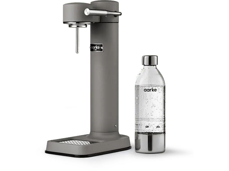Aarke Carbonator III Wassersprudler , Mattgrau
