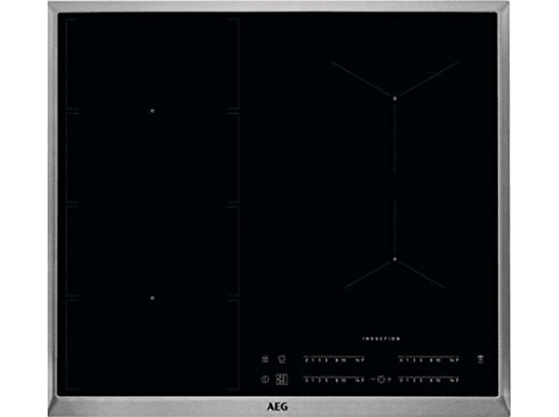 AEG IKE64471XB Induktionskochfeld (576 mm breit, 4 Kochfelder, Glaskeramik, Autarkes Kochfeld)