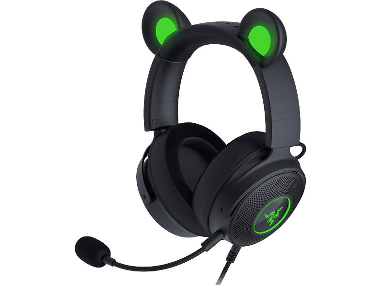 Razer Gaming Headset Kraken Kitty V2 Pro, Over-Ear, USB-A, 32 Ohm, 50mm Treiber, Schwarz