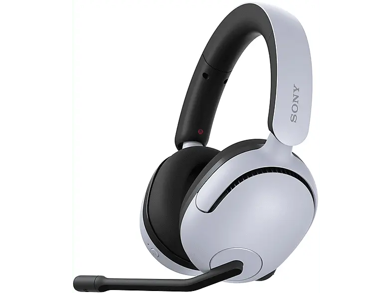 Sony Inzone H5 Kabelloses Gaming-Headset- PC/PS5, 360° Spatial Sound für Gaming, 28 h Akkulaufzeit, geringe Latenz, komfortables Design, Mic mit KI, Weiß; Gaming Headset