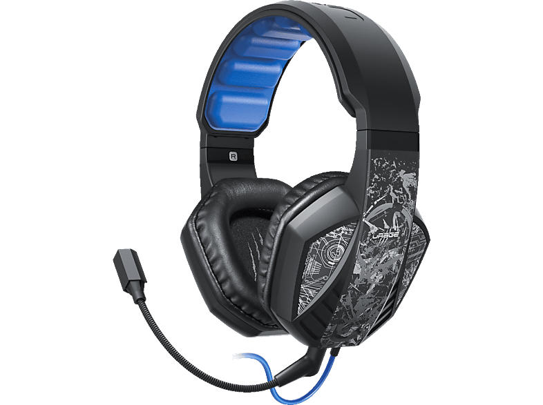 uRage 186023 Gaming-Headset "SoundZ 310", Schwarz; Gaming Headset