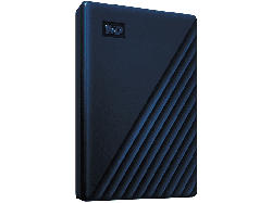 Western Digital 2TB WD My Passport externe Festplatte USB 3.0 (mit Software für Sicherung und Passwortschutz) Blau