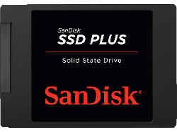 SanDisk 480GB PLUS Interne SSD bis zu 530 MB/s SATA 2,5 Zoll; SSD Festplatte