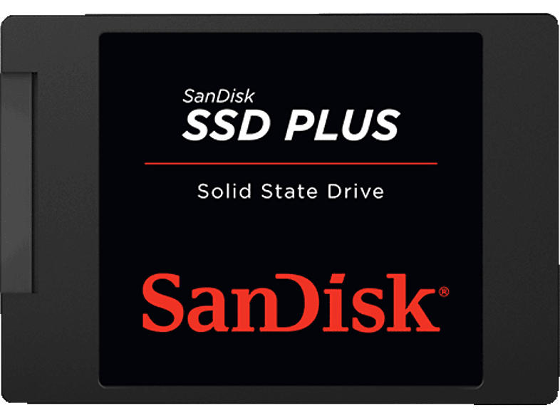 SanDisk 480GB PLUS Interne SSD bis zu 530 MB/s SATA 2,5 Zoll; SSD Festplatte