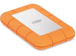 LACIE 500 GB Rugged Mini SSD Festplatte, Extern, USB-C 3.2 Gen 2x2, Bis 2000 MB/s, IP54, Orange