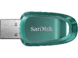 SanDisk 256GB Ultra Eco USB 3.2 Stick, Flash-Laufwerk bis zu 100 MB/s Umweltfreundlich, aus 70 % recyceltem Kunststoff; USB-Stick