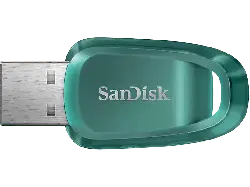 SandISK 256GB Ultra Eco USB 3.2 Stick, Flash-Laufwerk bis zu 100 MB/s Umweltfreundlich, aus 70 % recyceltem Kunststoff; USB-Stick