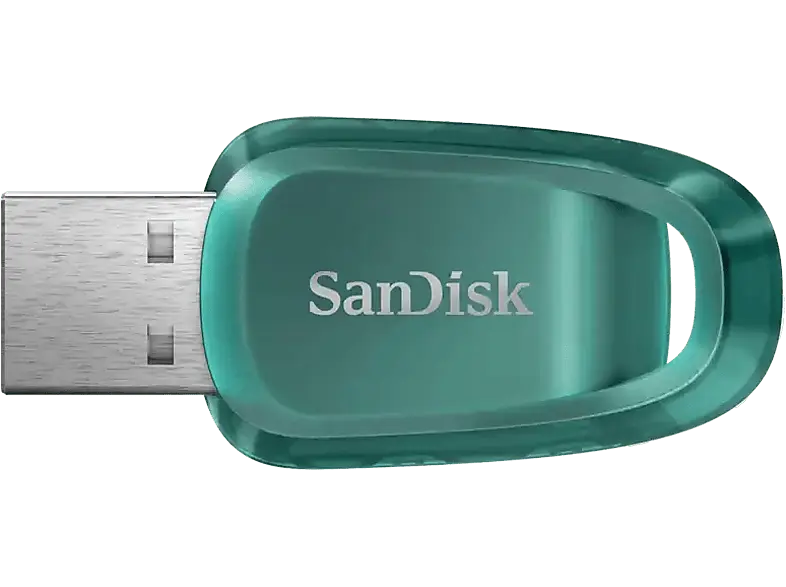 SandISK 256GB Ultra Eco USB 3.2 Stick, Flash-Laufwerk bis zu 100 MB/s Umweltfreundlich, aus 70 % recyceltem Kunststoff; USB-Stick