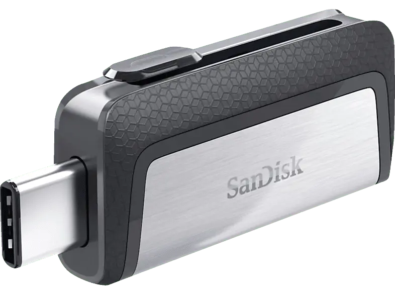 SandISK 32GB Ultra Dual Drive USB Type-C Stick, Flash-Laufwerk USB Typ-C- und Typ-A-Steckverbindern; USB Stick