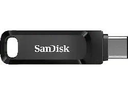 SandISK 64GB Ultra Dual Drive Go USB Type-C Stick, Flash-Laufwerk mit USB Typ-C- und Typ-A-Anschluss; USB Stick