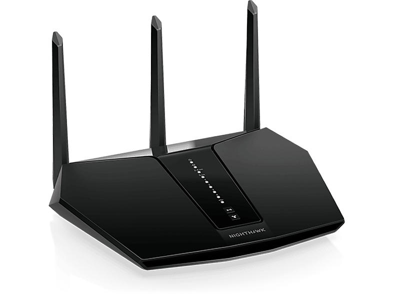 Netgear WLAN Router Nighthawk AX240 RAX30, WiFi 6, AX 5-Stream-Dual-Band, 2.4 Gbit/s, Schwarz; WLAN-Router