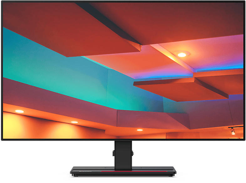 Lenovo Monitor ThinkVision P27h-20, 27 Zoll, WQHD, 60Hz, 6ms, 350cd, IPS, 85% DCI-P3, Raven Black