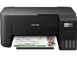 Epson EcoTank ET-2865 A4, Multifunktions-Wi-Fi-Tintentankdrucker, mit einem im Lieferumfang enthaltenen Vorrat an Tinten bis zu 3 Jahren, WLAN, Tintendruck, Schwarz