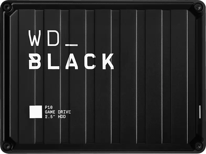 Western Digital P10 5TB WD_black Game Drive tragbare HDD USB 3.2 Gen1 Typ A kompatibel mit Playstation, Xbox, PC und Mac; Gaming-Festplatte