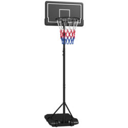 SPORTNOW Basketballkorb schwarz B/H/L: ca. 55x74x250 cm