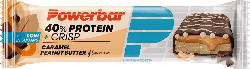 PowerBar Proteinriegel 40% Protein + Crisp, Caramel Peanutbutter Geschmack
