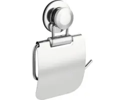Toilettenpapierhalter Form & Style mit Deckel chrom