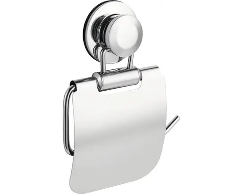 Toilettenpapierhalter Form & Style mit Deckel chrom