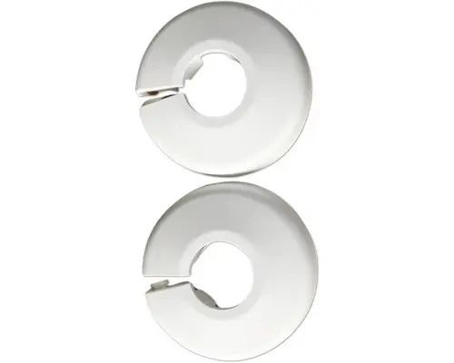 Heizkörperklapprosette Kunststoff 15 mm weiß