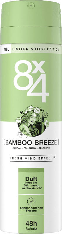 8x4 women Deospray Bamboo Breeze
