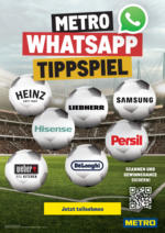 METRO Dortmund-Oespel METRO: WhatsApp-Gewinnspiel - bis 03.07.2024