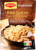 Denner Maggi Wirtshaus Käse-Spätzle, mit Röstzwiebeln, 119 g - ab 18.06.2024