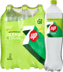 7UP Zero Sugar, 6 x 1,5 Liter